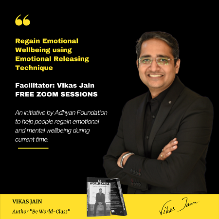 Emotional & Mental Wellbeing with Emotional Releasing - Vikas Jain