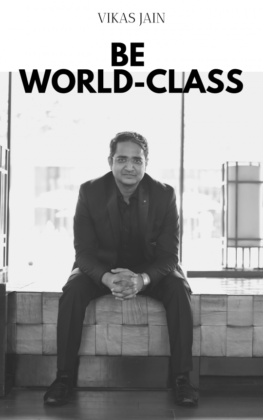 Be Worldclass Vikas Jain - book cover